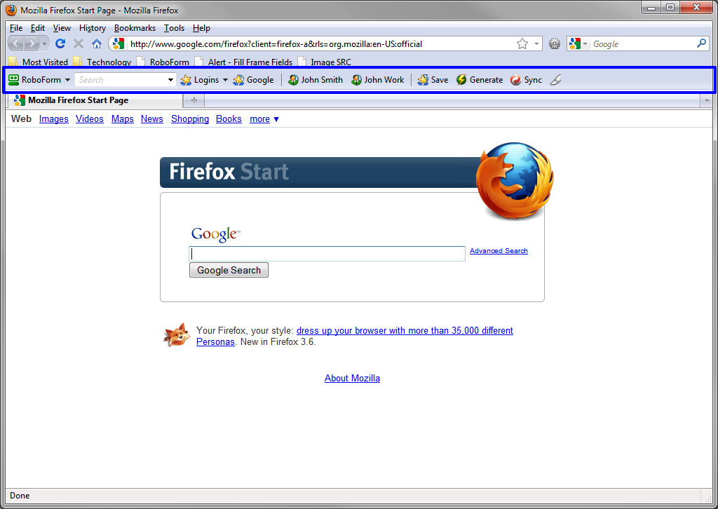 google toolbar for mozilla firefox